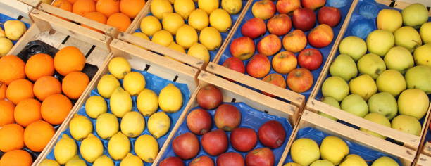 envases de madera para la comercialización de limones