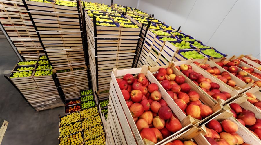 envases de madera para fruta y verdura