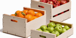 cajas de madera para frutas y verduras